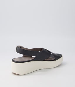 D LAUDARA B GE BLACK LEATHER