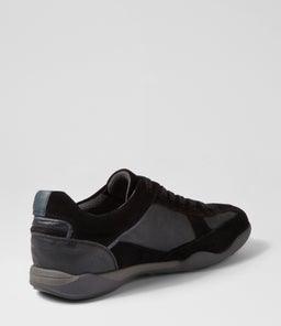 U METODO A GE BLACK SUEDE LEATHER