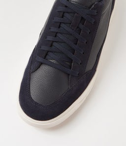 U SEGNALE A LEA+SUEDE GE NAVY LEATHER SUEDE