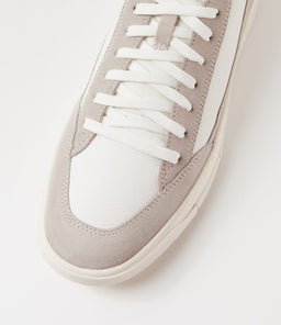 U SEGNALE A LEA+SUEDE GE WHITE GREY LEATHER SUEDE