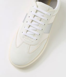D MELEDA B GE WHITE SILVER MIX LEATHER