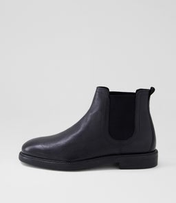 U TIBERIO A GE BLACK LEATHER