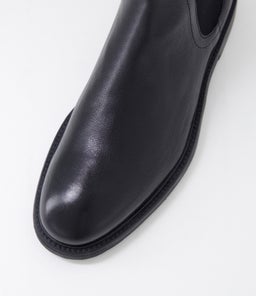 U TIBERIO A GE BLACK LEATHER