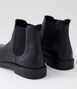 U TIBERIO A GE BLACK LEATHER