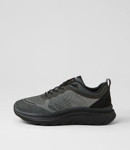 U SPHERICA ACTIF X C GE BLACK GRAPHITE TEXTILE