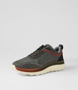 U SPHERICA ACTIF X C GE MILITARY BLACK TEXTILE