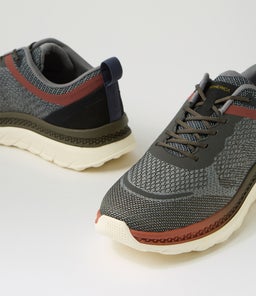 U SPHERICA ACTIF X C GE MILITARY BLACK TEXTILE