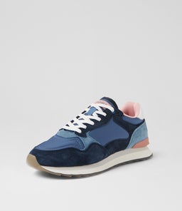 CITY CORK HF NAVY BLUE LEATHER FABRIC