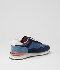 CITY CORK HF NAVY BLUE LEATHER FABRIC