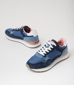CITY CORK HF NAVY BLUE LEATHER FABRIC