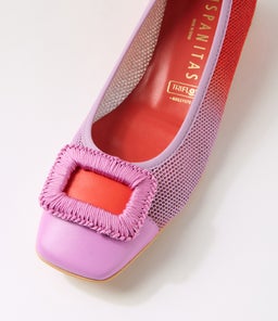 ARUBA 35 HI SCARLET VIOLET LEATHER
