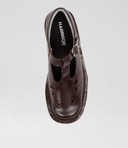 INDIANA2 HN BROWN SHINE LEATHER