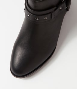 301994 CHIARA W HP BLACK LEATHER