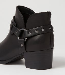 301994 CHIARA W HP BLACK LEATHER