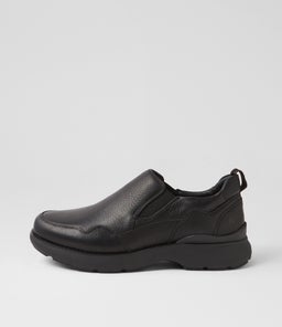 ROUTE HP BLACK TUMBLE LEATHER