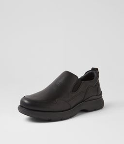 ROUTE HP BLACK TUMBLE LEATHER