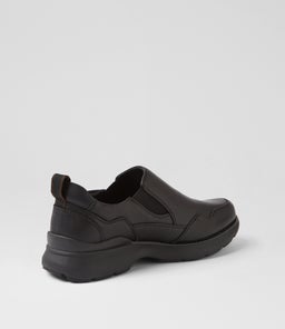 ROUTE HP BLACK TUMBLE LEATHER