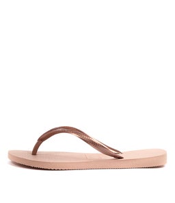 SLIM METALLIC HV BALLET ROSE RUBBER