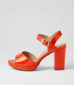 BOUNTYS ORANGE PATENT PU