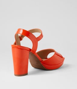 BOUNTYS ORANGE PATENT PU