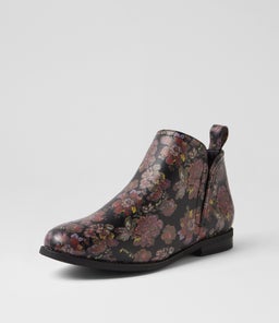 FANDA IL BLACK FLORAL SMOOTH