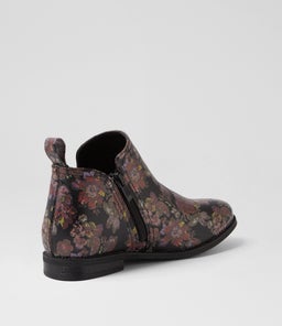 FANDA IL BLACK FLORAL SMOOTH