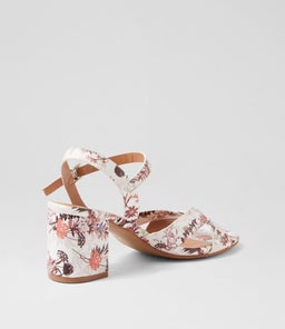 KORA IL WHITE&BROWN FLORAL SMOOTH