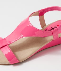 BUNRO IL PINK PATENT PU