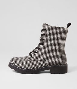 ANABELO2 IL BLACK TWEED FABRIC