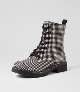 ANABELO2 IL BLACK TWEED FABRIC