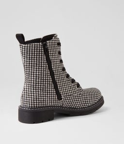 ANABELO2 IL BLACK TWEED FABRIC