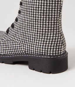 ANABELO2 IL BLACK TWEED FABRIC
