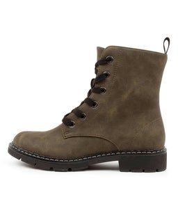 ANABELO2 IL KHAKI NUBUCK PU