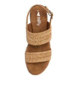 HALLA IL CINNAMON SYN RAFFIA