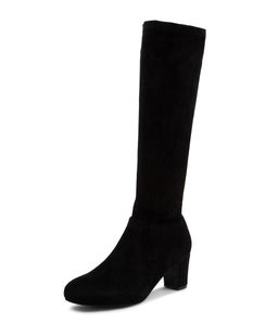 KANTER IL BLACK STRETCH MICROSUEDE