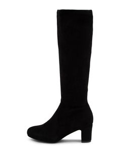 KANTER IL BLACK STRETCH MICROSUEDE