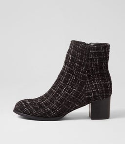JALLIE IL BLACK TWEED FABRIC