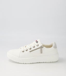 IZZAR IL WHITE RECYCLED CANVAS