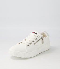 IZZAR IL WHITE RECYCLED CANVAS