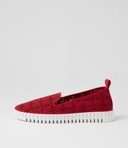 UPPIE IL RED MICROSUEDE