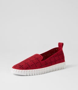 UPPIE IL RED MICROSUEDE