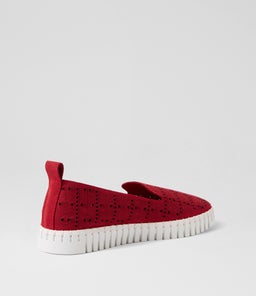 UPPIE IL RED MICROSUEDE