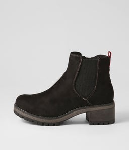 SMALA IL BLACK MICROSUEDE