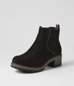 SMALA IL BLACK MICROSUEDE