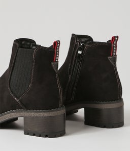 SMALA IL BLACK MICROSUEDE