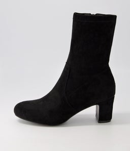 KERWYN IL BLACK MICROSUEDE