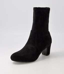 KERWYN IL BLACK MICROSUEDE