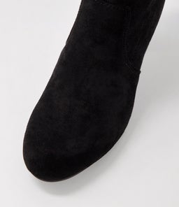 KERWYN IL BLACK MICROSUEDE