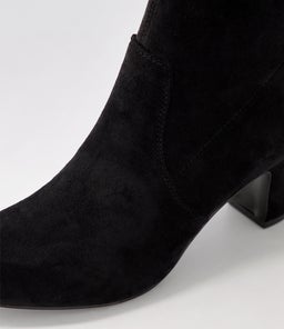 KERWYN IL BLACK MICROSUEDE