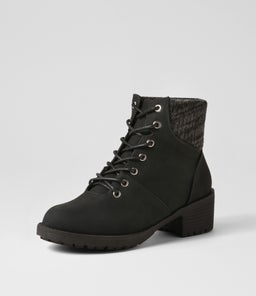 ASENDER IL BLACK NUBUCK PU